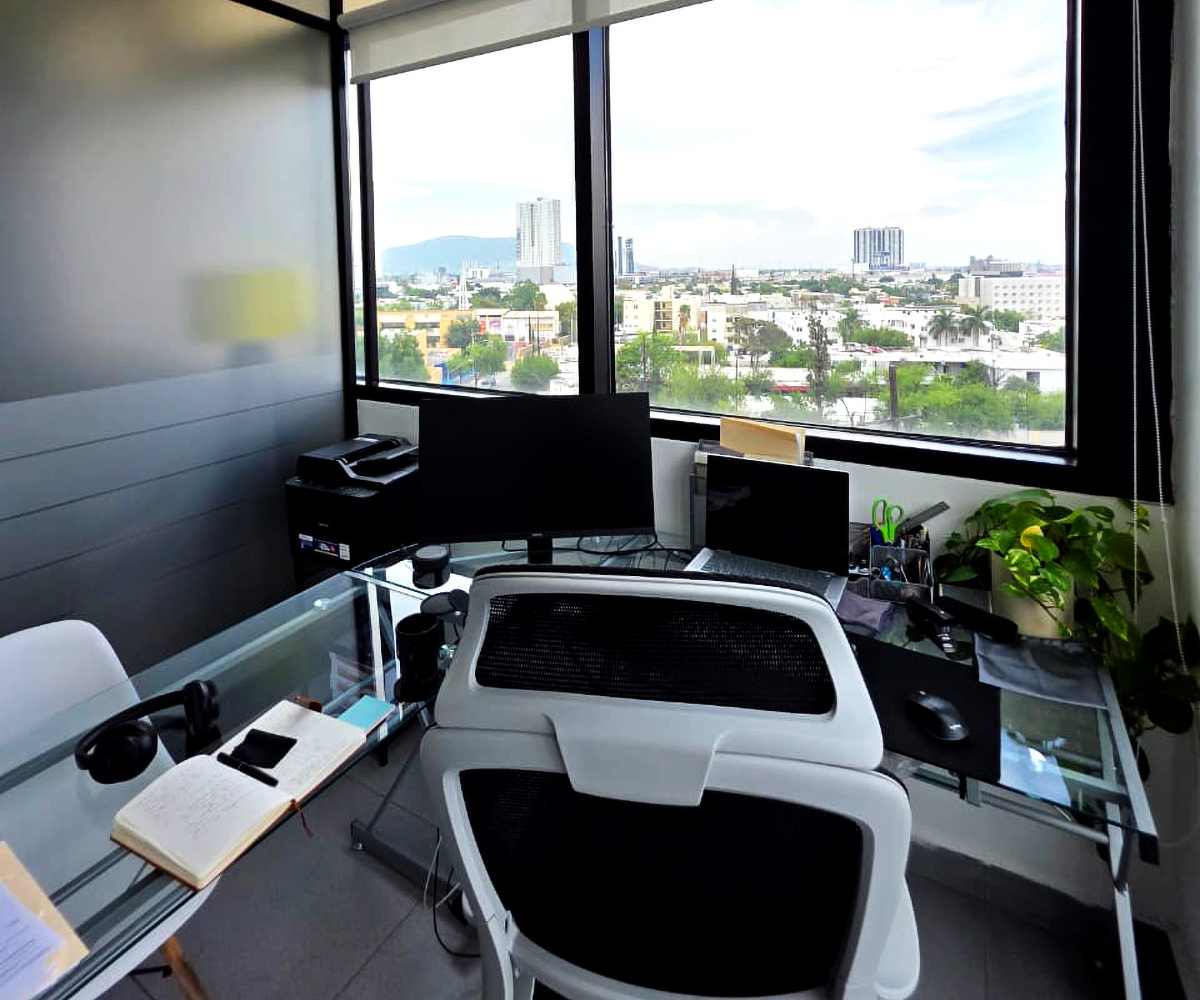 Área de lounge del estudio